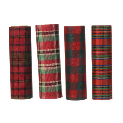 TELA DECORATIVA ESCOCESA SURTIDO L200-W14.50-H0.