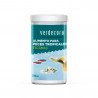 Alimento verdecora peces tropicales escamas
