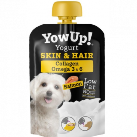 YOWUP! SKIN & HAIR PERROS 115GR SALMÓN