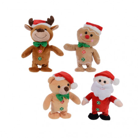 PELUCHE NAVIDAD MOVIMIENTO 20CM