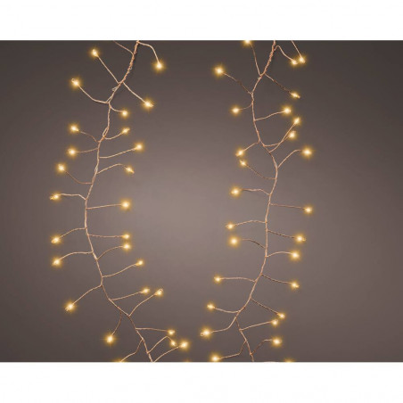 GUIRNALDA BLANCO CÁLIDO 100 MICROLED NAVIDAD