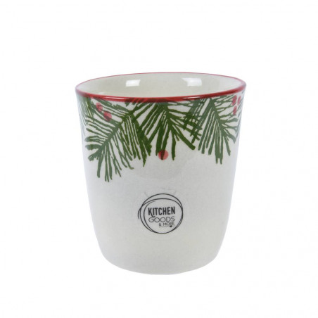 TAZA BAYAS ROJAS 10CM