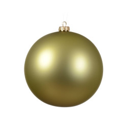 BOLA CRISTAL VERDE PISTACHO NAVIDAD