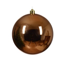 BOLA COBRE ROJIZO NAVIDAD