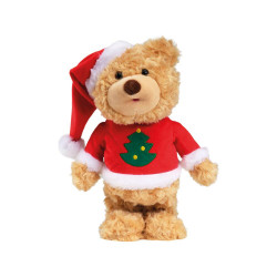 OSITO SANTA CON MÚSICA 30CM