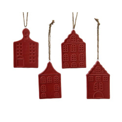 CASITA PORCELANA COLGANTE 11X7CM