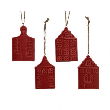 CASITA PORCELANA COLGANTE 11X7CM