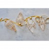 ADORNO CRISTAL ORO 12CM