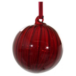 BOLA CRISTAL BURDEOS