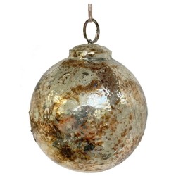 BOLA CRISTAL ORO QUEMADO