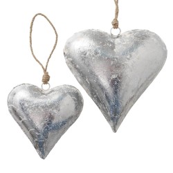 COLGANTE CORAZÓN PLATA