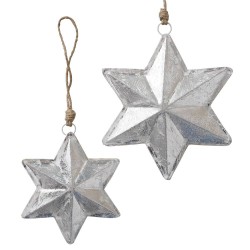 COLGANTE ESTRELLA PLATA