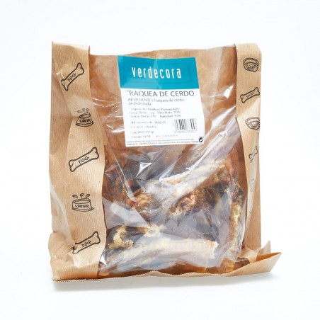 Snack bolsa de tráquea de cerdo verdecora 300 gr
