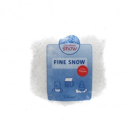 NIEVE POLVO ARTIFICIAL 75 GRAMOS