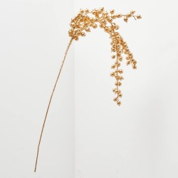 BAYAS COLGANTES ARTIFICIAL ORO 94CM VARA 
