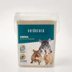 ARENA DE BAÑO ROEDORES VERDECORA