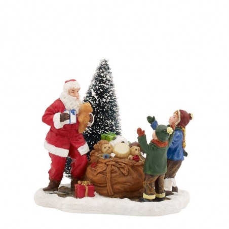PAPÁ NOEL DUCHANDOSE 8X6X8CM