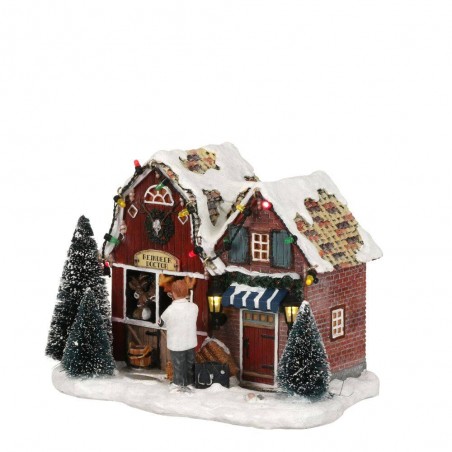 CASITA DOCTOR CON LUZ 18X11.5X13.5CM LUVILLE