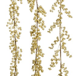 GUIRNALDA BAYAS ORO 180CM.