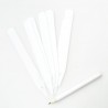 ETIQUETAS BLANCAS X25 10CM CON LÁPIZ  VERDECORA