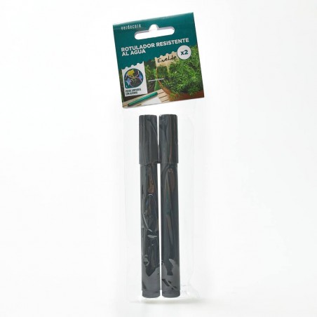 ROTULADOR RESISTENTE AL AGUA X2 VERDECORA