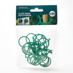CLIPS PARA ENTUTORAR X20 VERDECORA