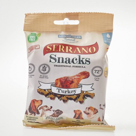SERRANO SNACKS PAVO 85 GRAMOS
