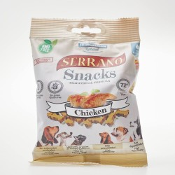 SERRANO SNACKS POLLO 100 GRAMOS