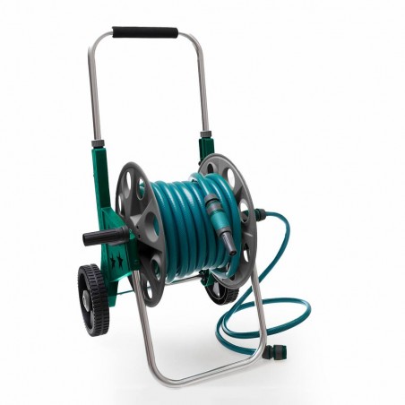 CARRO EQUIPADO 20M MANGUERA 15MM VERDECORA