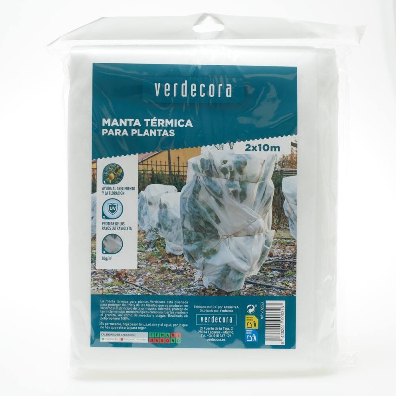 MANTA TÉRMICA 30GR 2X10M VERDECORA