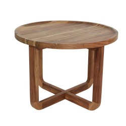 MESA ACACIA CRUZADA D55-H40.5CM
