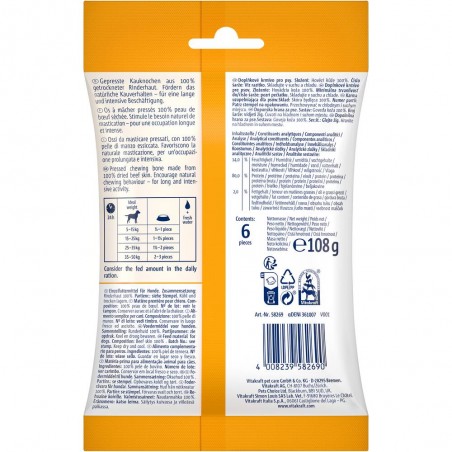 VITAKRAFT HUESOS PERROS MASTICABLES 8 CM 5 UDS