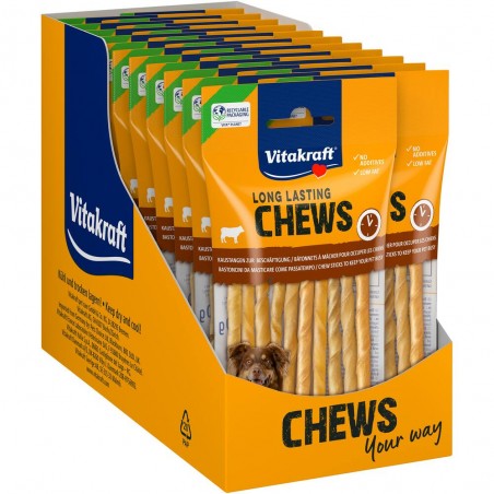 VITAKRAFT PALITOS MASTICABLES ESPIRAL PERROS 10 UDS