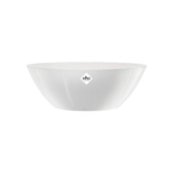 MACETERO BRUSSELS DIAMOND BLANCO OVAL 36CM