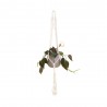 MACRAMÉ PARED BLANCO D13 H100 CM
