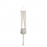 MACRAMÉ PARED BLANCO D13 H110 CM
