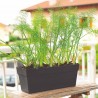 JARDINERA SAVE ANTRACITA 49X17X17CM