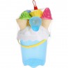 CUBO PLAYA CON HELADOS