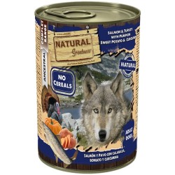 NATURAL GREATNESS SALMON-PAVO LATA 400G