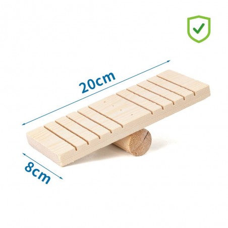 BALANCIN PAQUEÑOS ROEDORES MADERA