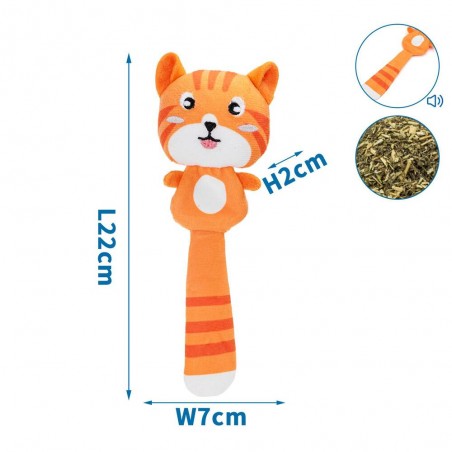 JUGUETE GATO TIGRE CAT NIP