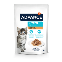 AC WET KITTEN POLLO 85GR