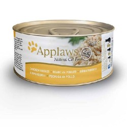 APPLAWS PECHUGA DE POLLO GATO 70GR LATA