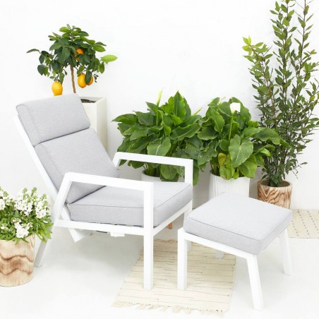 CONJUNTO ALUMINIO MEDITERRÁNEO BLANCO 6 PIEZAS