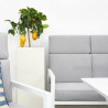 CONJUNTO ALUMINIO MEDITERRÁNEO BLANCO 6 PIEZAS