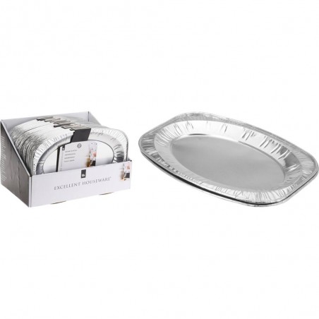 SET 2 PLATOS ALUMINIO