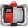 SET 2 PZAS BANDEJA ALUMINIO 32X26X6.5CM
