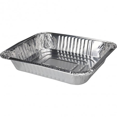 SET 2 PZAS BANDEJA ALUMINIO 32X26X6.5CM
