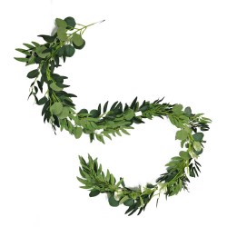 GUIRNALDA EUCALIPTO ARTIFICIAL