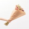 Bouquet flor seca rosa/verde
